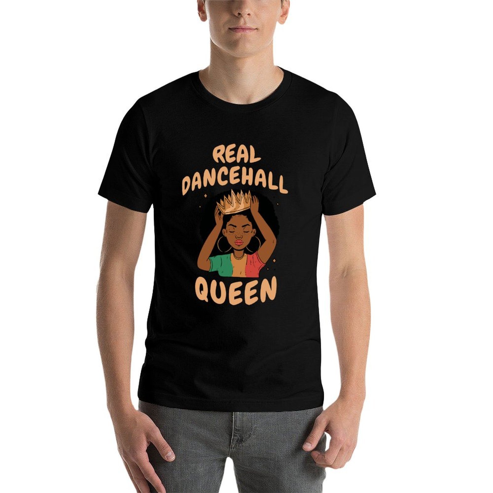 Real Dancehall Queen T-Shirt S - Queen Street Fashion 评论和价格