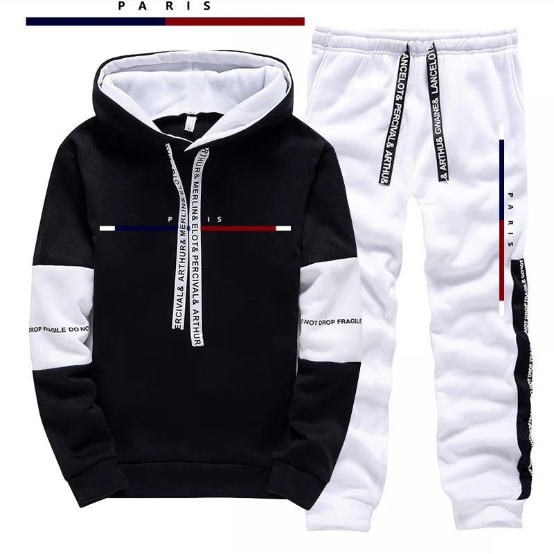 Paris Fashion Printed Men's Se - Street Fashion Paris 评论和价格