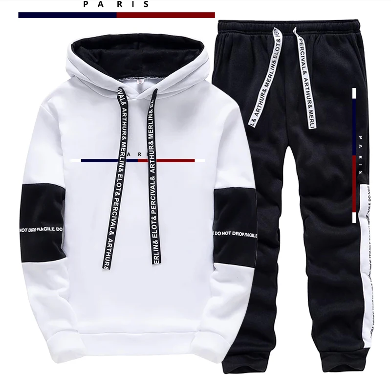 Paris Fashion Printed Men's Se - Street Fashion Paris 评论和价格